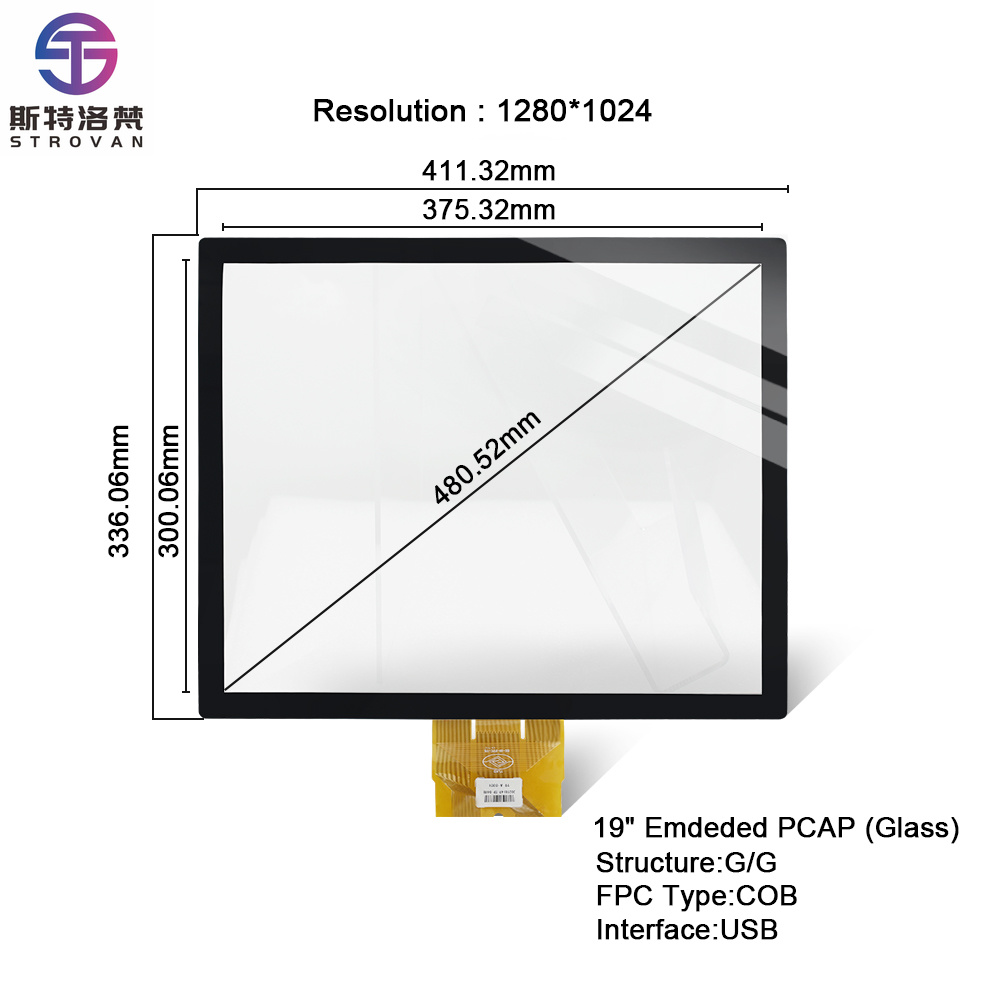 Touchscreen Glove Capacitive - Panel Táctil Capacitivo Industrial PCAP de