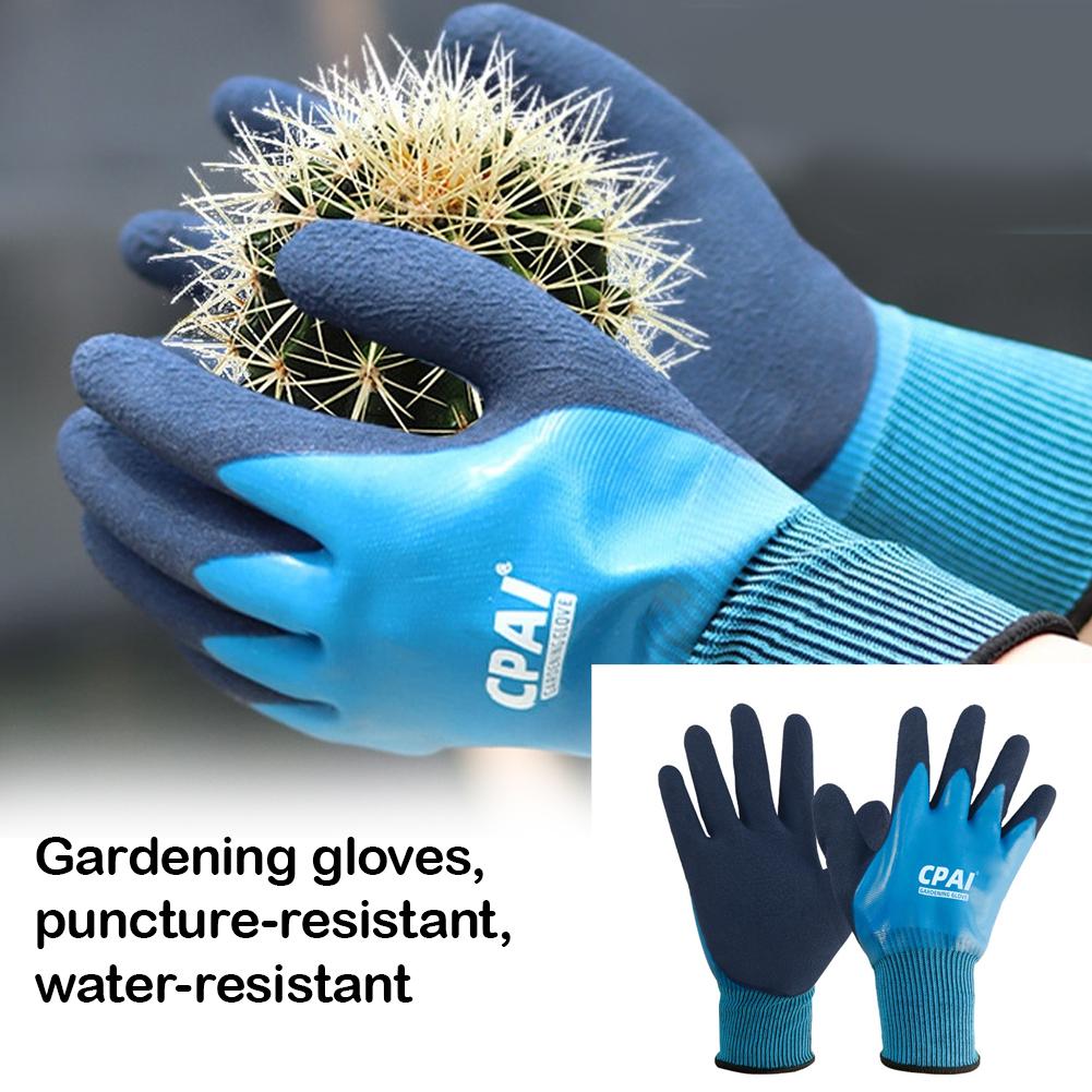 Gardening Glove Waterproof - Guantes de Jardinería Impermeables y Resistentes