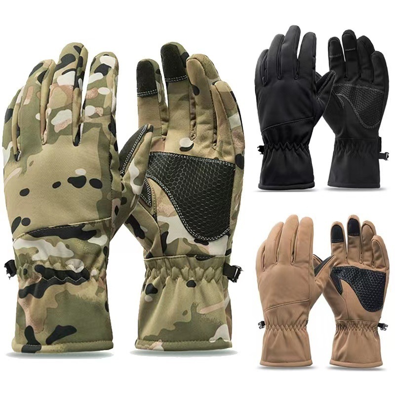 Ski Glove Waterproof - Tácticas al aire libre camuflaje caza