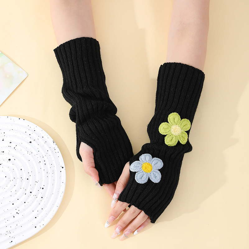 Accesorios Y2k, Calentadores d - Fingerless Glove Knit reseña y precio
