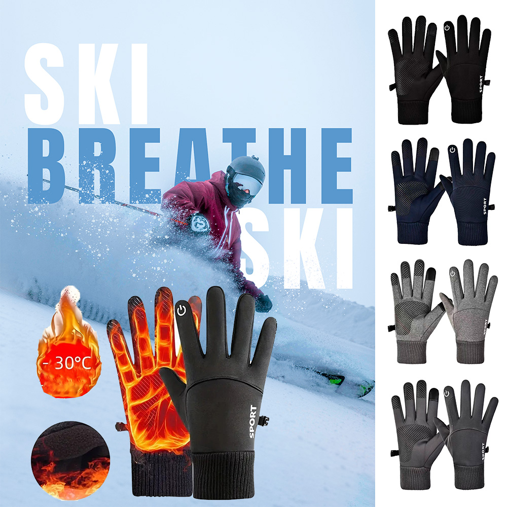 Guantes de ciclismo de inviern - Ski Glove Waterproof reseña y precio