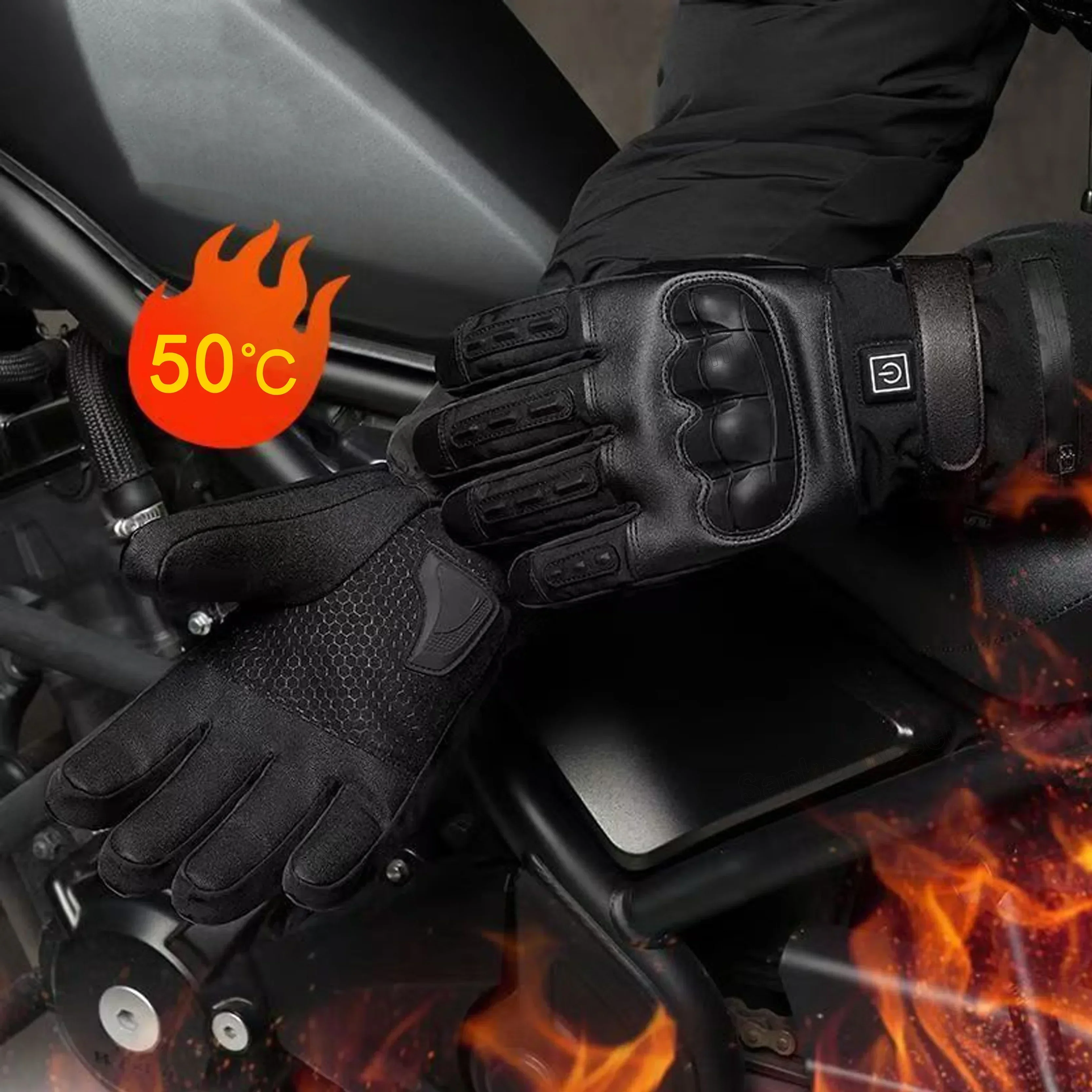 Guantes calefactables eléctric - Ski Glove Waterproof reseña y precio