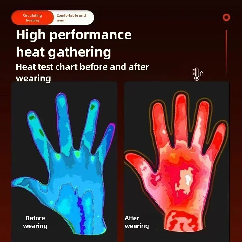 Guantes calefactables eléctric - Ski Glove Waterproof reseña y precio